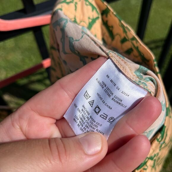 Anthropologie Charlotte Taylor Grasshopper Cotton Cropped Pant NWT - Picture 6 of 6